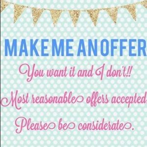 Make me an offer closet clear out !